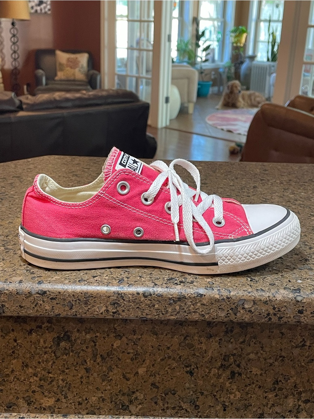 Converse Chuck Taylor All Star Low Top Ox Raspberry Jam Womens Size 6 Great Cond - Picture 5 of 9